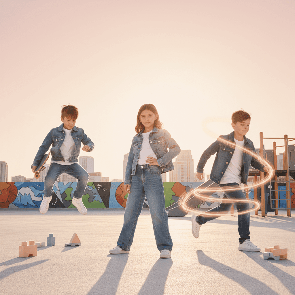 Denim Fits For Gen Alpha